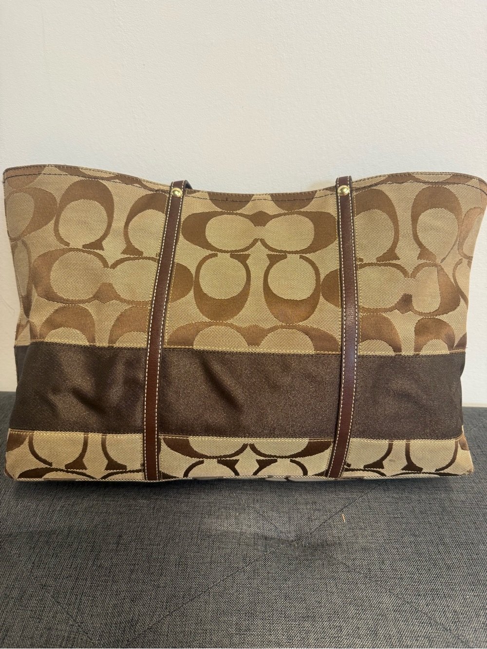 Coach Legacy Stripe Tote 11099 - Picture 3 of 15